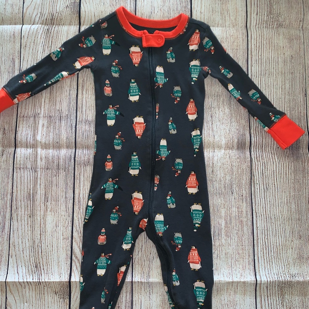 One piece pajamas boys size 18-24 months